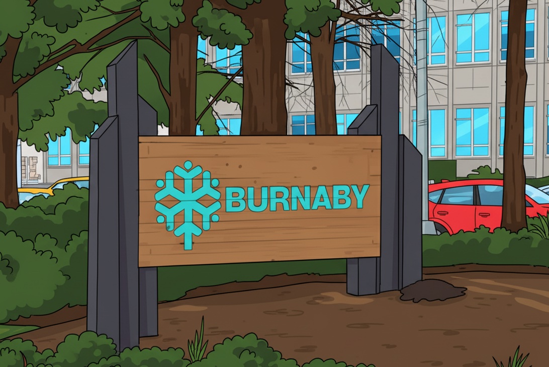 Modern multiplex residential development in Burnaby showcasing R1 SSMUH zoning