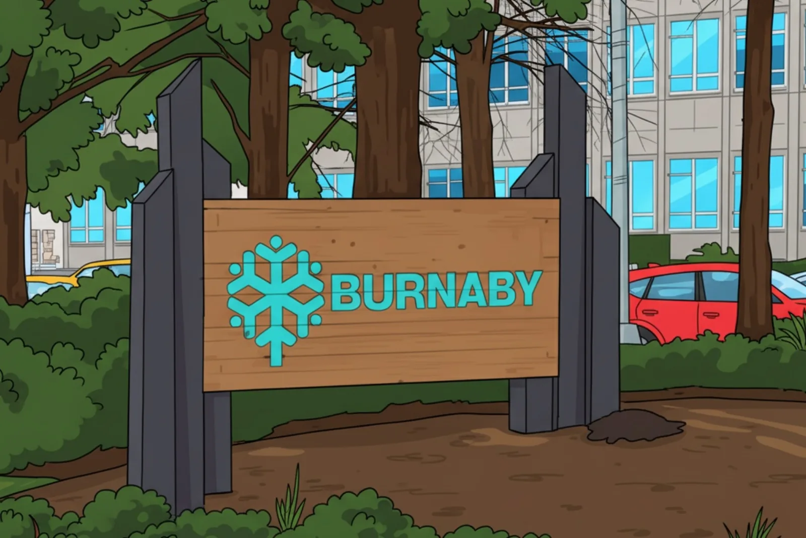 Modern multiplex residential development in Burnaby showcasing R1 SSMUH zoning