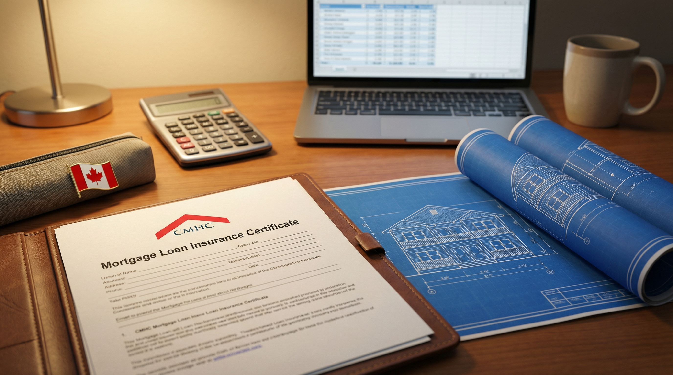 CMHC MLI Select points system diagram showing the three tiers of 50, 70, and 100 points with corresponding financing benefits for small multiplex builders