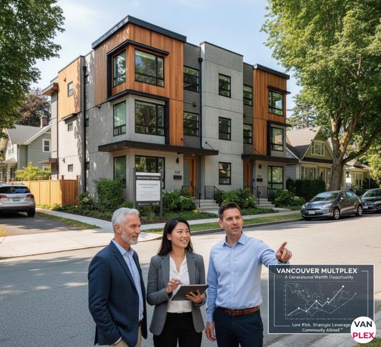 Family office generational wealth opportunity through Vancouver multiplex development