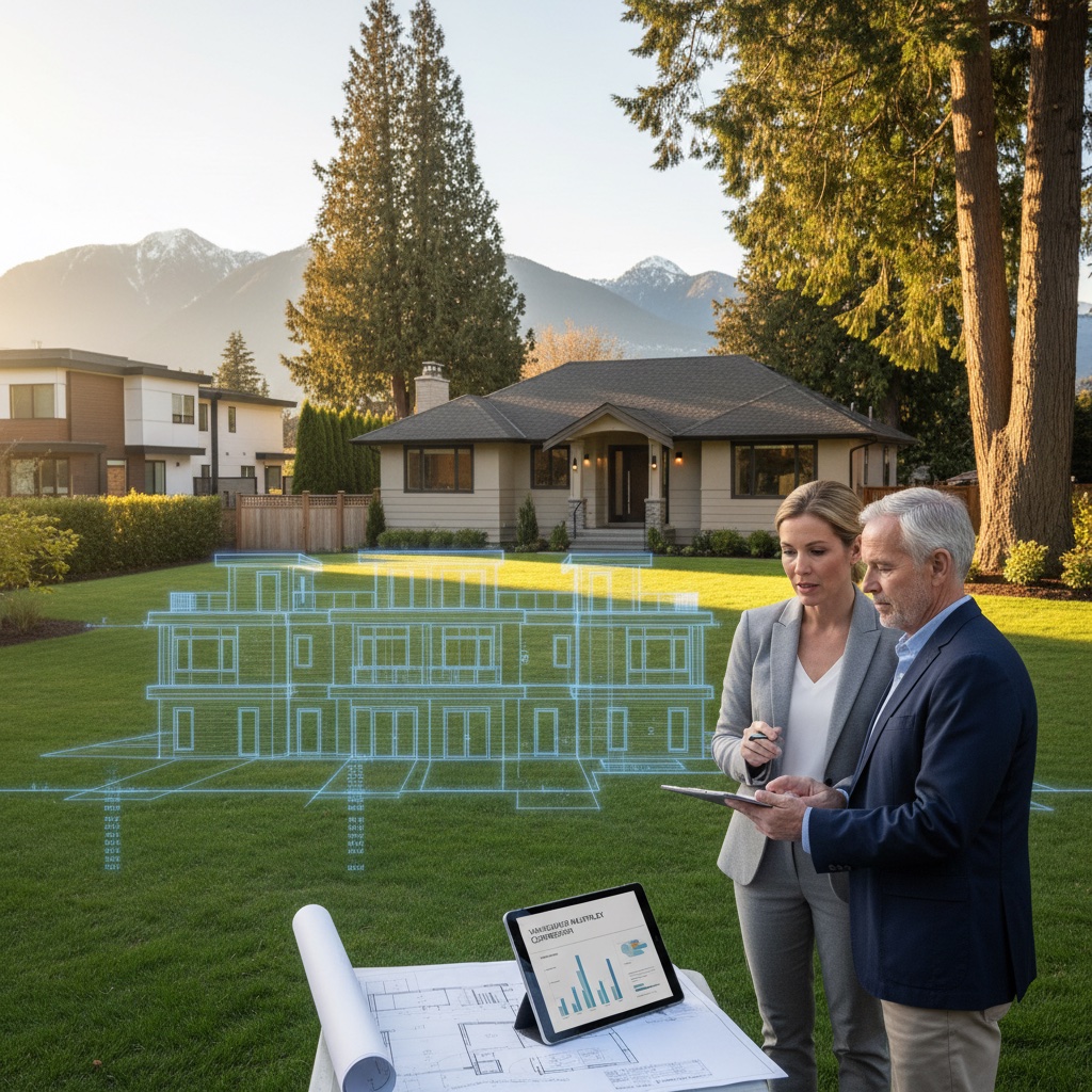 Vancouver homeowner evaluating strategic multiplex conversion benefits for retirement and asset repositioning