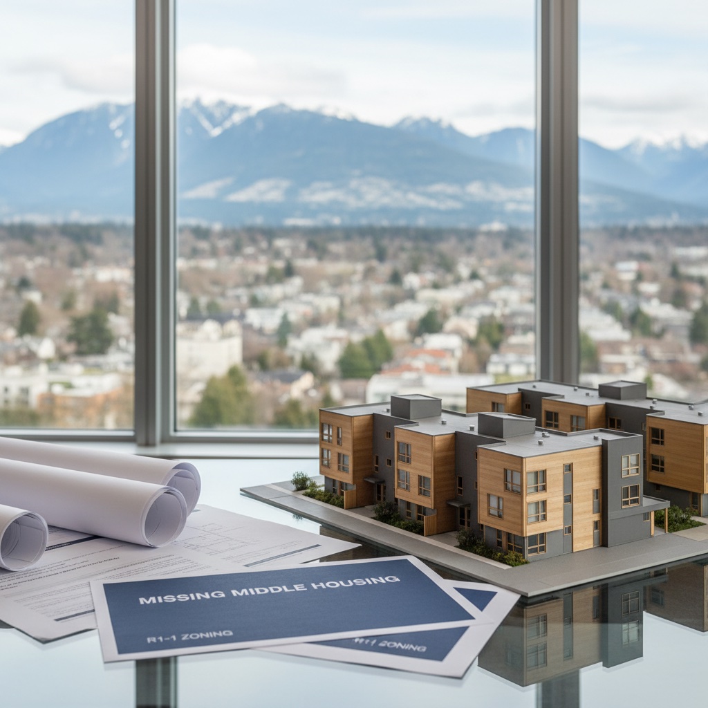 Vancouver cityscape representing strategic multiplex investment opportunities driven by progressive policy framework