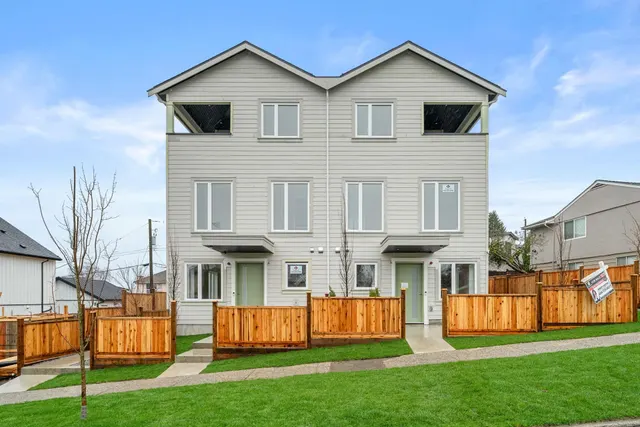 3581 Haida Dr, Vancouver: a new 6-home multiplex with homes listed for sale